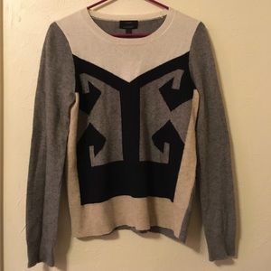 J. Crew color block sweater